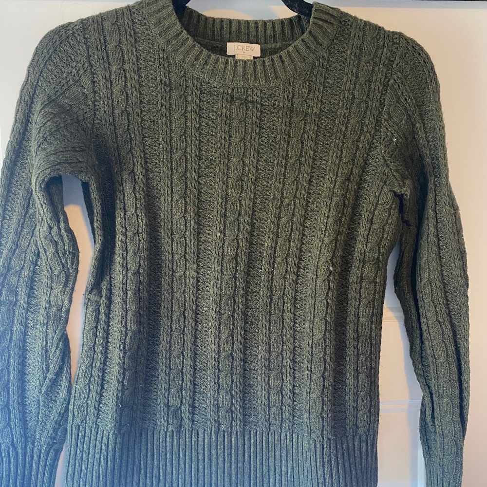 J. Crew Cable Sweater